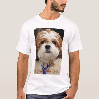 Jag älskar Shih Tzus T-shirt