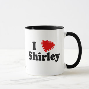 Jag älskar Shirley Mugg