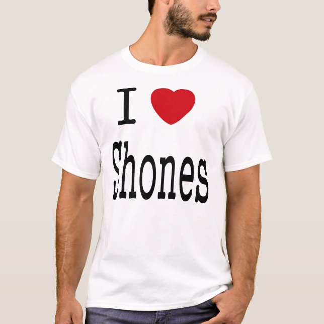 jag älskar shones t shirt (Framsida)