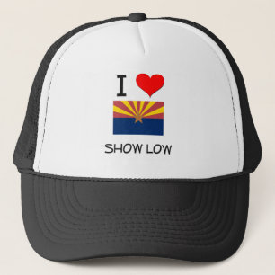 Jag älskar SHOWEN LÅGA Arizona Truckerkeps