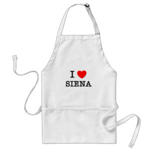 Jag älskar Siena Förkläde