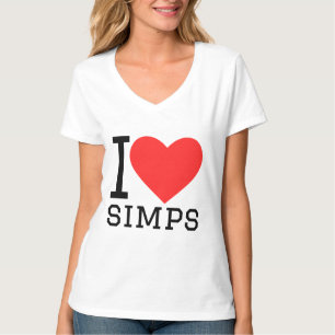 Jag älskar simps t shirt