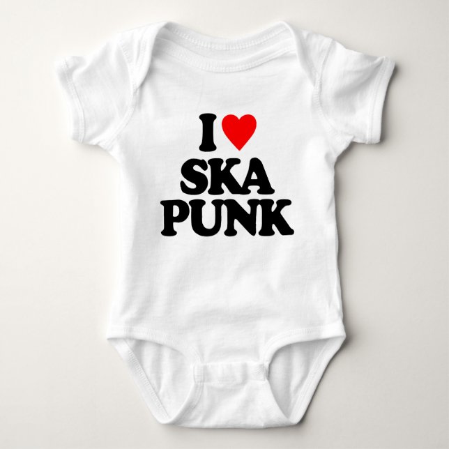JAG ÄLSKAR SKA-PUNK T-SHIRT (Framsida)