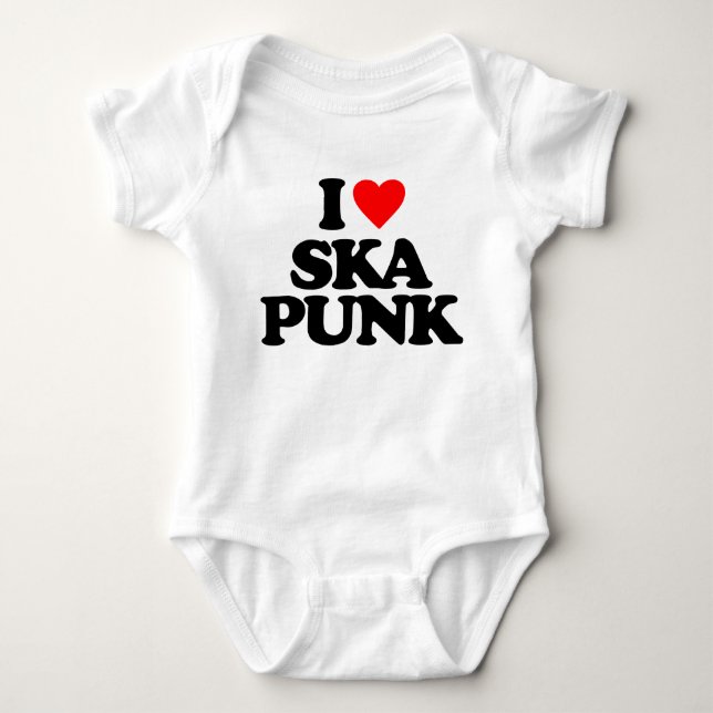 JAG ÄLSKAR SKA-PUNK TRÖJA (Framsida)