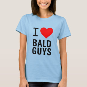 JAG ÄLSKAR SKALLIGA GRABBAR T-SHIRT