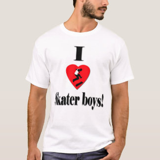 Jag älskar skaterpojkar t shirt