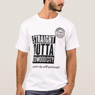 Jag älskar skjorta 17 för Redwood City fläktklubb T-shirt