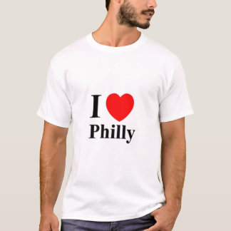 JAG ÄLSKAR SKJORTAN FÖR PHILLY T TRÖJA
