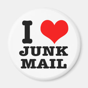 JAG ÄLSKAR SKRÄPPOST MAGNET