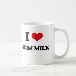 Jag älskar skummar - mjölk kaffemugg