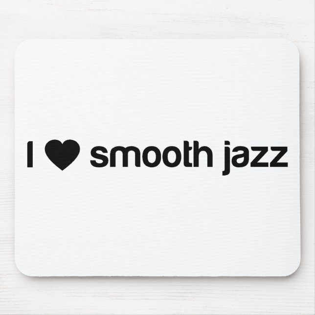 Jag älskar slätar Jazz Musmatta (Framsidan)