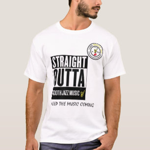 Jag älskar slätar skjorta 85 för Jazzfläktklub Tee Shirt