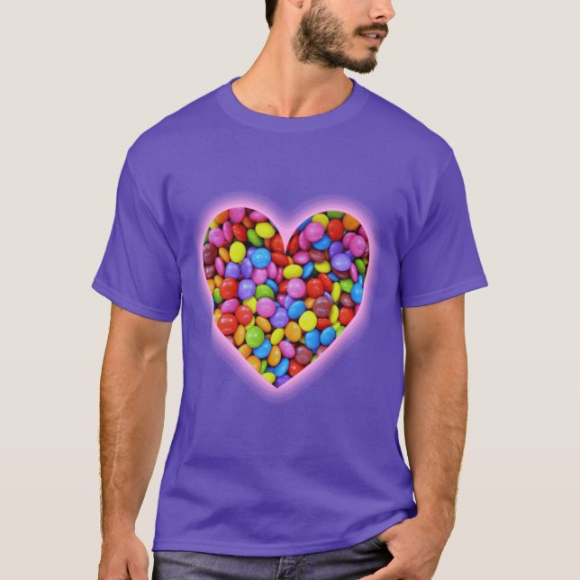 Jag älskar Smarties-familjen T Shirt (Framsida)