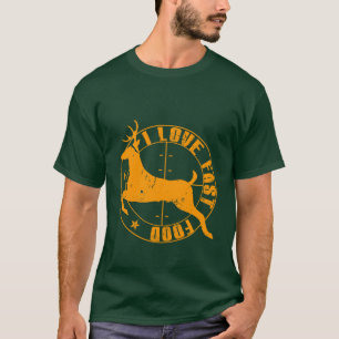jag älskar snabbmat tröja