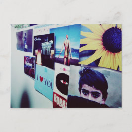 Jag älskar Snailmail - Postkort Vykort