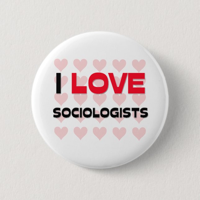 JAG ÄLSKAR SOCIOLOGER KNAPP (Framsida)
