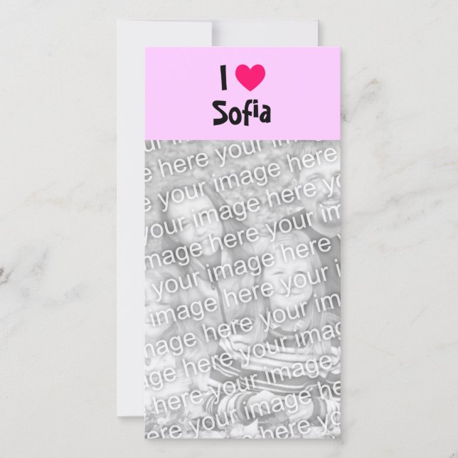 Jag älskar Sofia (Framsida)