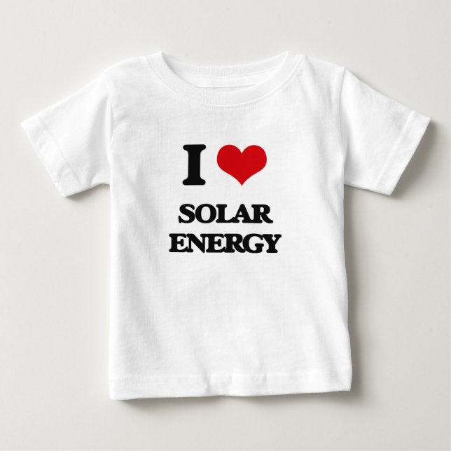 Jag älskar sol- energi tee (Framsida)