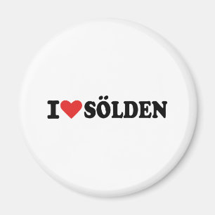 Jag älskar Sölden Magnet