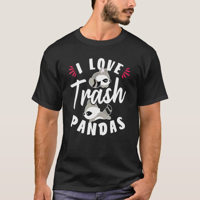 Jag älskar soptrutar t shirt (Framsida)
