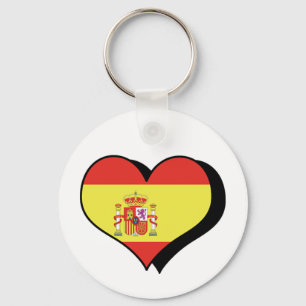 Jag älskar Spanien Nyckelring