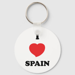 JAG ÄLSKAR Spanien Nyckelring