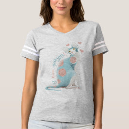 Jag älskar sphynx! tee