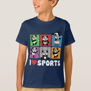 Jag älskar sportPandas Tröja
