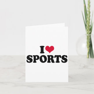 Jag älskar Srts Fitness Motivation  Kort