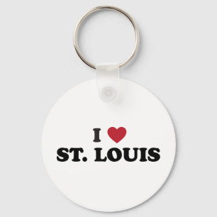 Jag älskar St Louis Missouri Nyckelring