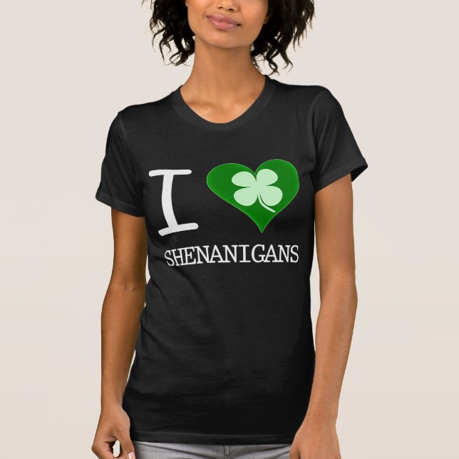 jag älskar ståhej tee shirt (Framsida)