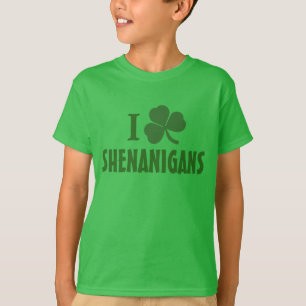 Jag älskar ståhejungeSts Patrick dag T Shirt