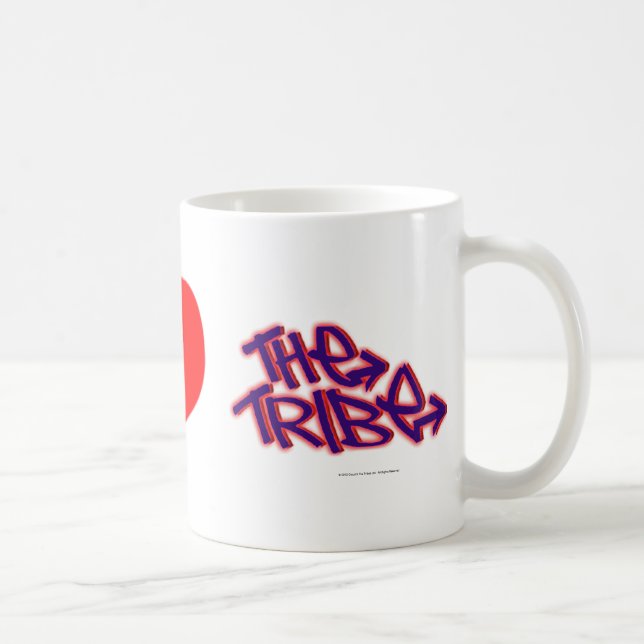 Jag älskar stammen kaffemugg (Höger)