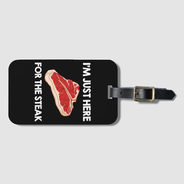 Jag älskar Steak Gift Ribeye House Bagagebricka (Framsida horisontal)