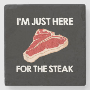 Jag älskar Steak Gift Ribeye House Stenunderlägg