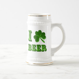 Jag älskar steinen för den ölShamrockSt Patrick Sejdel