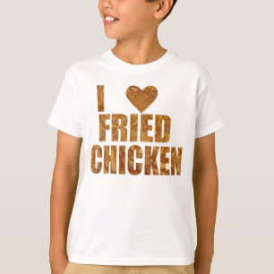 Jag älskar stekt kyckling t shirt