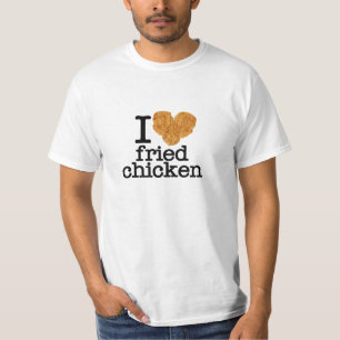Jag älskar stekt kyckling t shirt