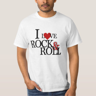 Jag älskar sten & rullar tee
