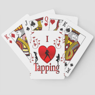 Jag älskar steppdans casinokort