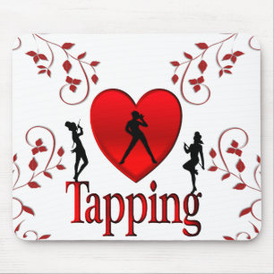Jag älskar steppdans musmatta