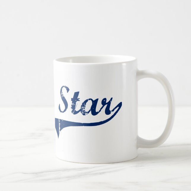 Jag älskar stjärnan Idaho Kaffemugg (Höger)
