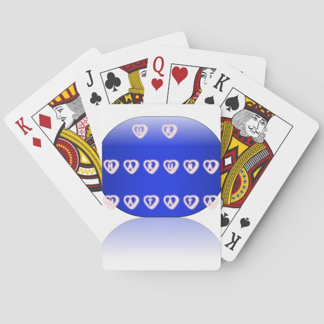 Jag älskar Storbritannien Spelkort (Baksidan)