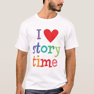 Jag älskar Storytime T-tröja & gåvor Tröja