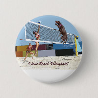 Jag älskar strandvolleyboll