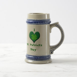 Jag älskar Sts Patrick dag Sejdel