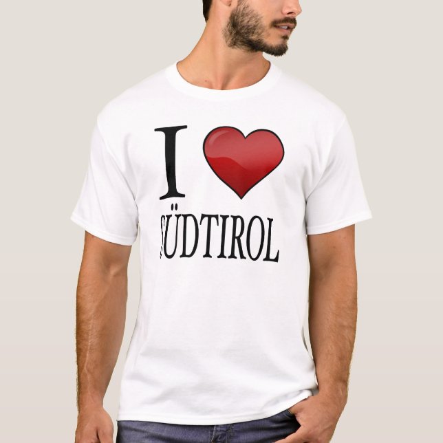 Jag älskar Südtirol T-shirt (Framsida)