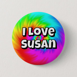 Jag älskar Susan ( du kan byta orden ) Knapp