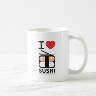 Jag älskar Sushi Kaffemugg