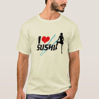 Jag älskar Sushi Tee Shirt